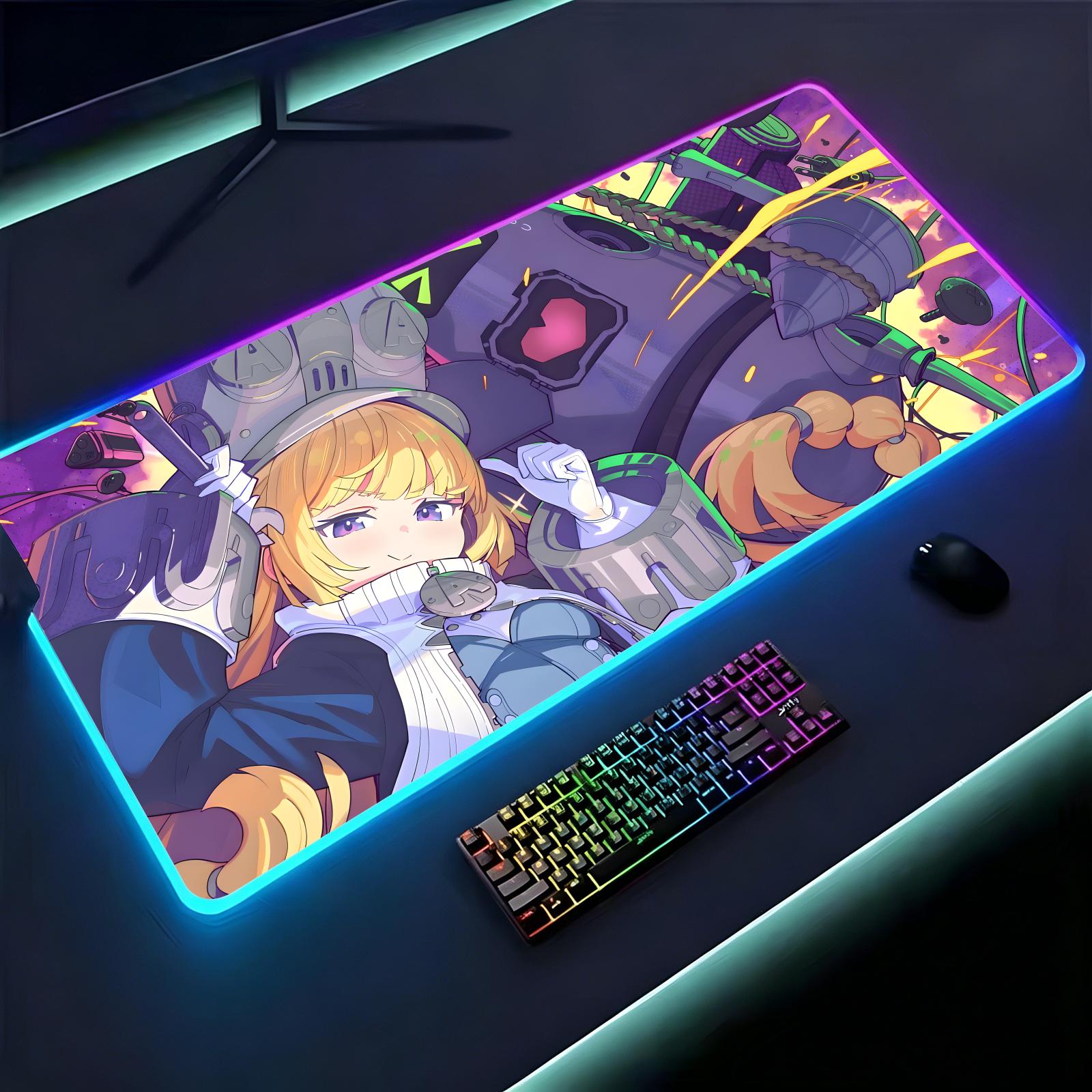 Esports Gaming Zone - Zenless Zone Zero Norma Hollowell RGB-achtergrondverlichte