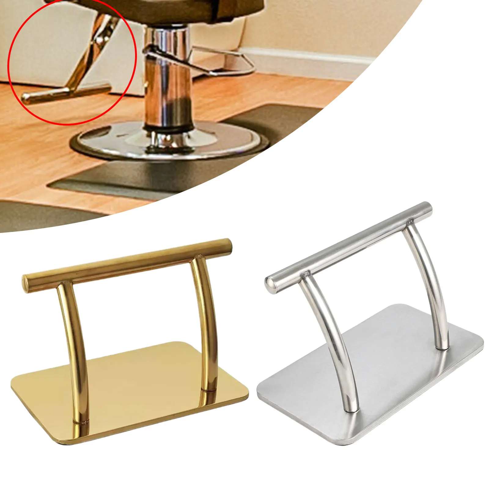 Footrest Under Desk - Roestvrijstalen voetsteun voor onder bureau op