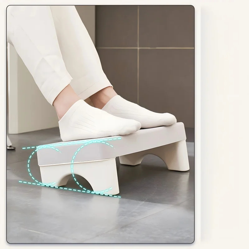 Footrest Under Desk - Ergonomische voetensteun onder bureau, massage voetenbank,