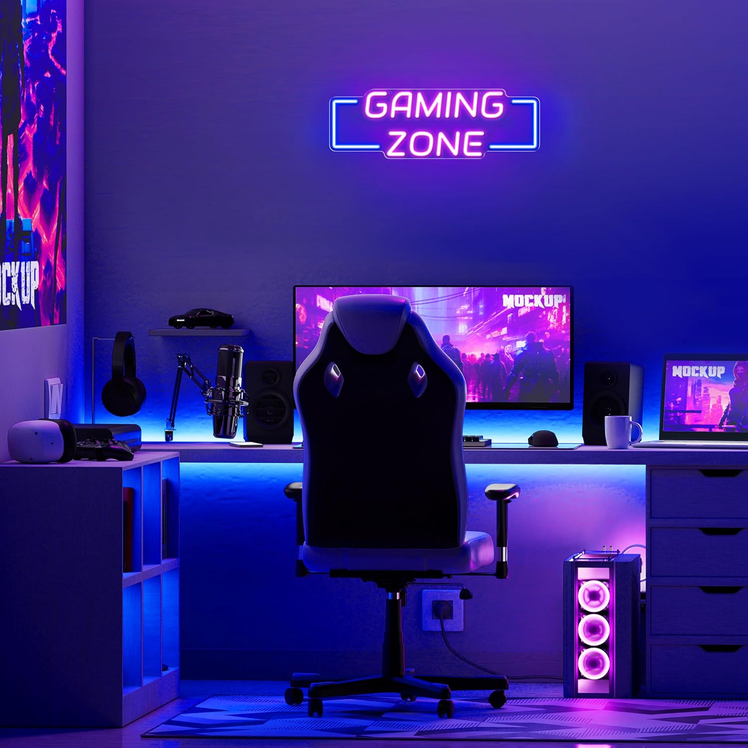 Gaming Zone Neonbord USB LED N - Esports Gaming Zone recensie en prijs