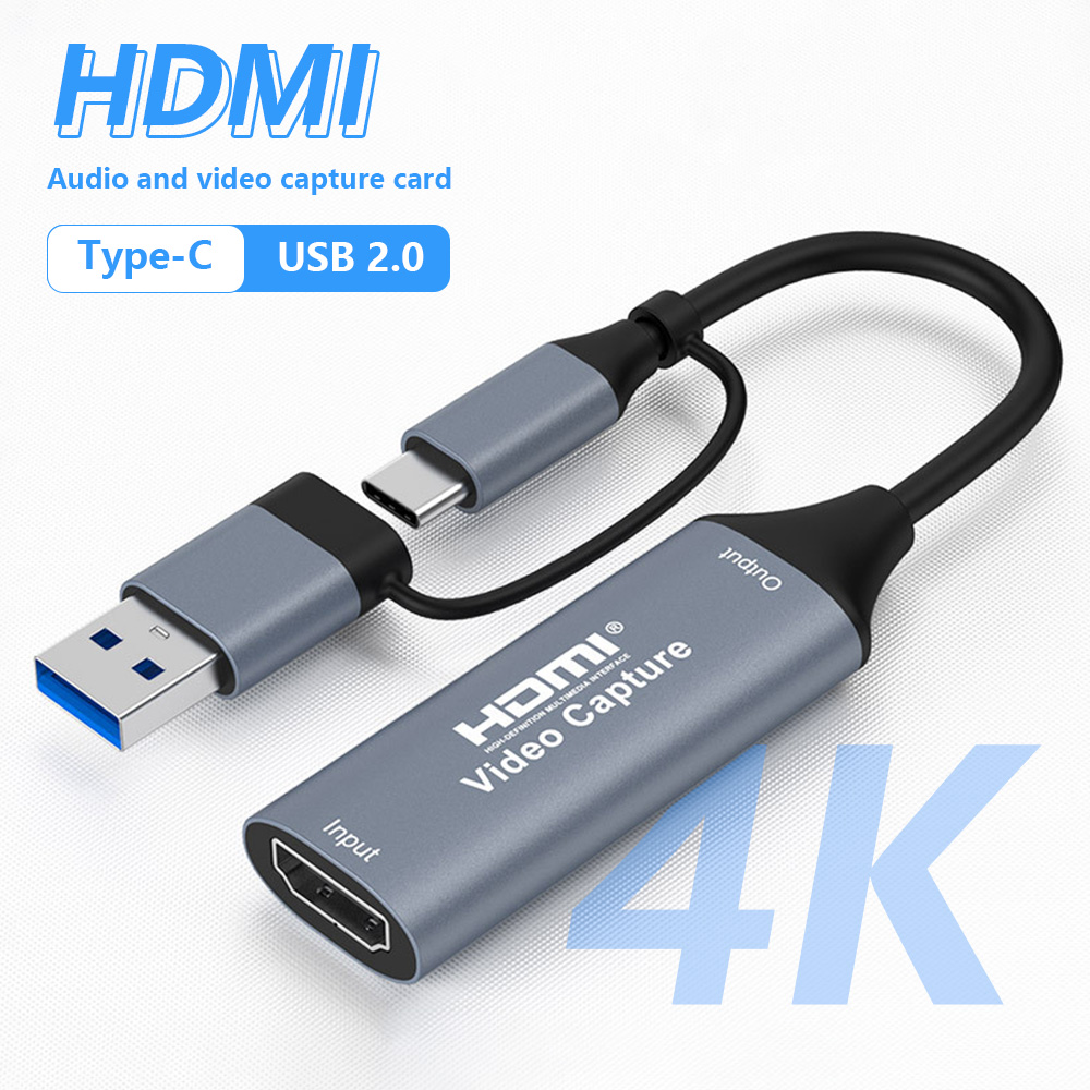 4K 2 in 1 USB 2.0 Video Captur - Capture Card 4K Hdmi recensie en prijs