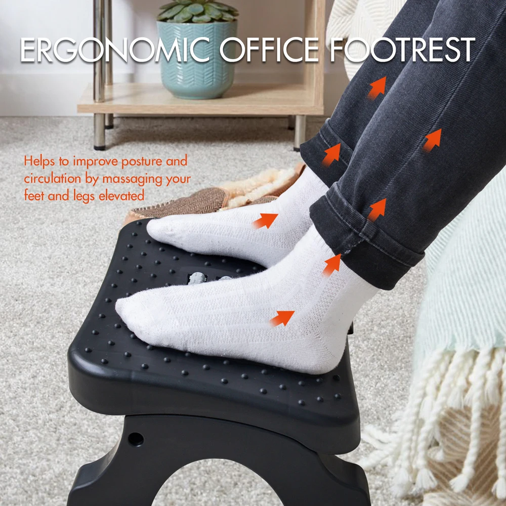 Ergonomische voetsteun onder h - Footrest Under Desk recensie en prijs