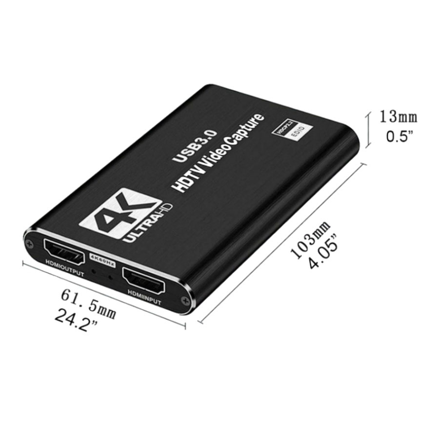 4K USB 3.0 Video Capture Card  - Capture Card 4K Hdmi recensie en prijs