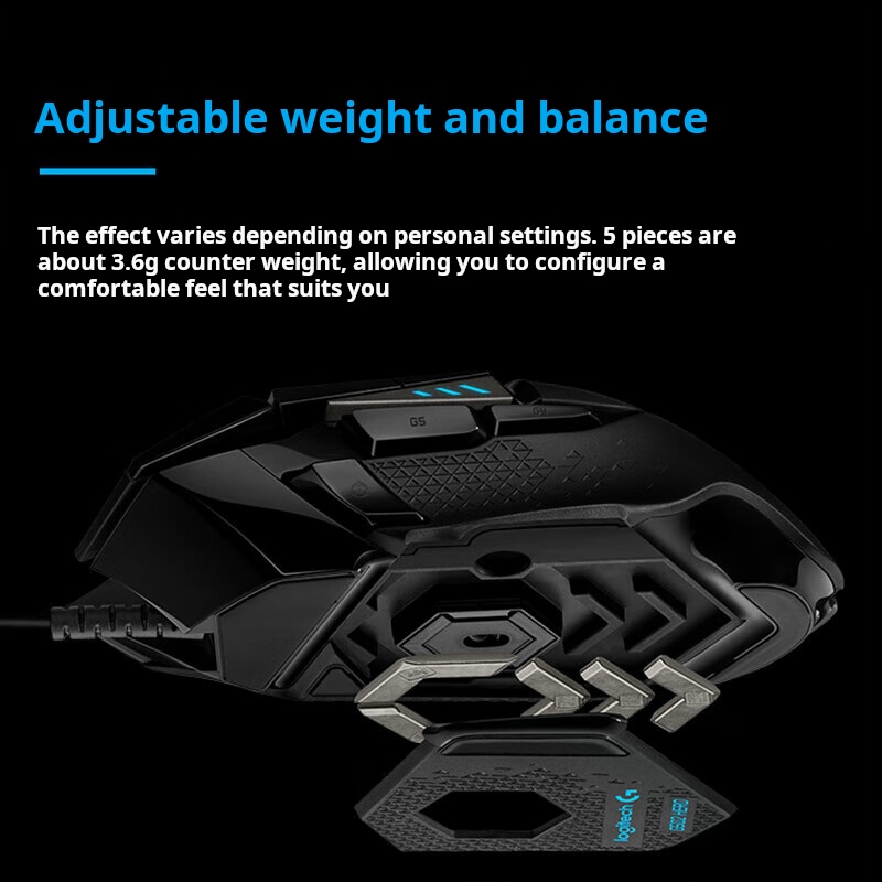 Logitech G502 HERO Dominator b - Esports Gaming Mouse Weight Adjustable recensie en prijs