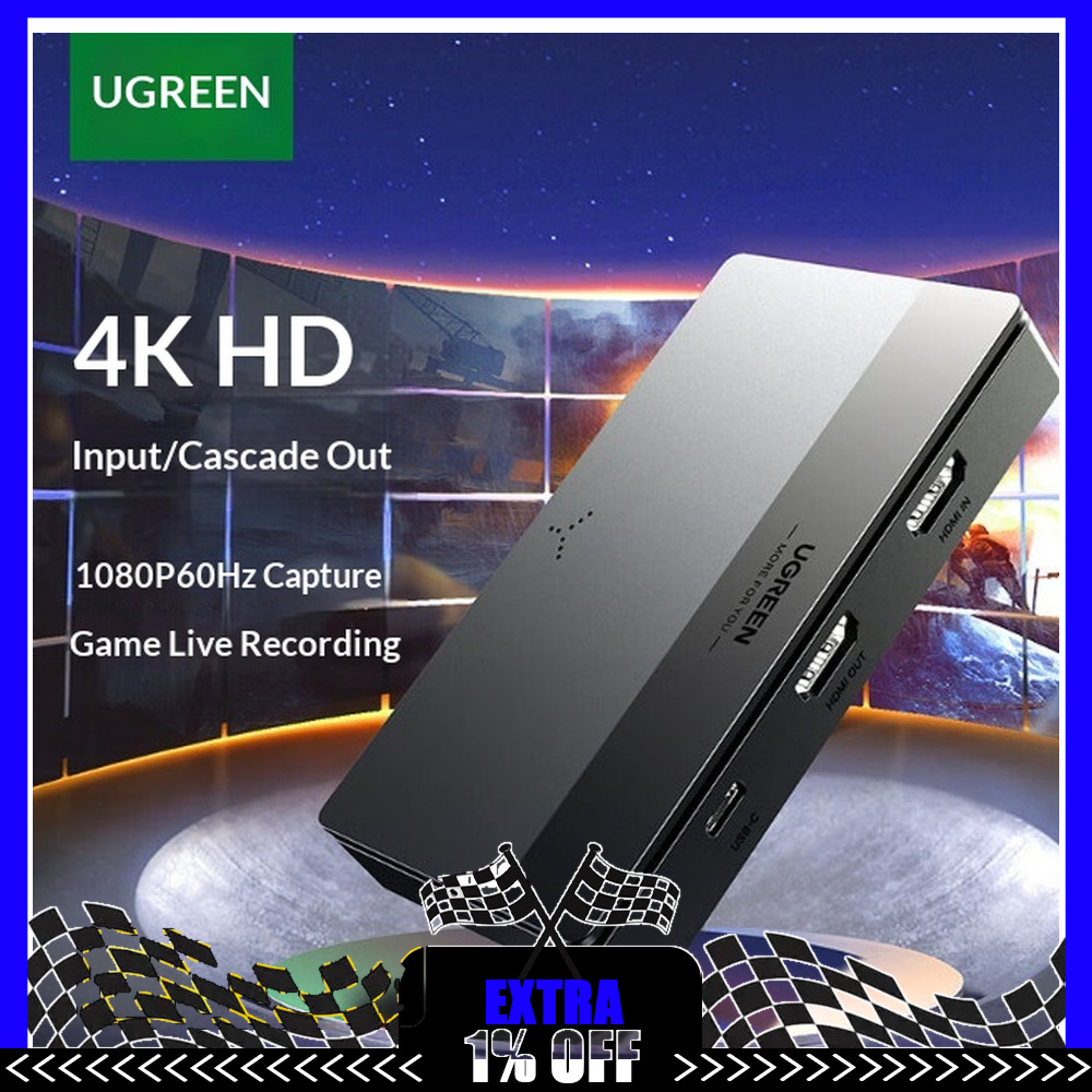 UGREEN CM630 15390 4K 60Hz HDM - Capture Card 4K Hdmi recensie en prijs