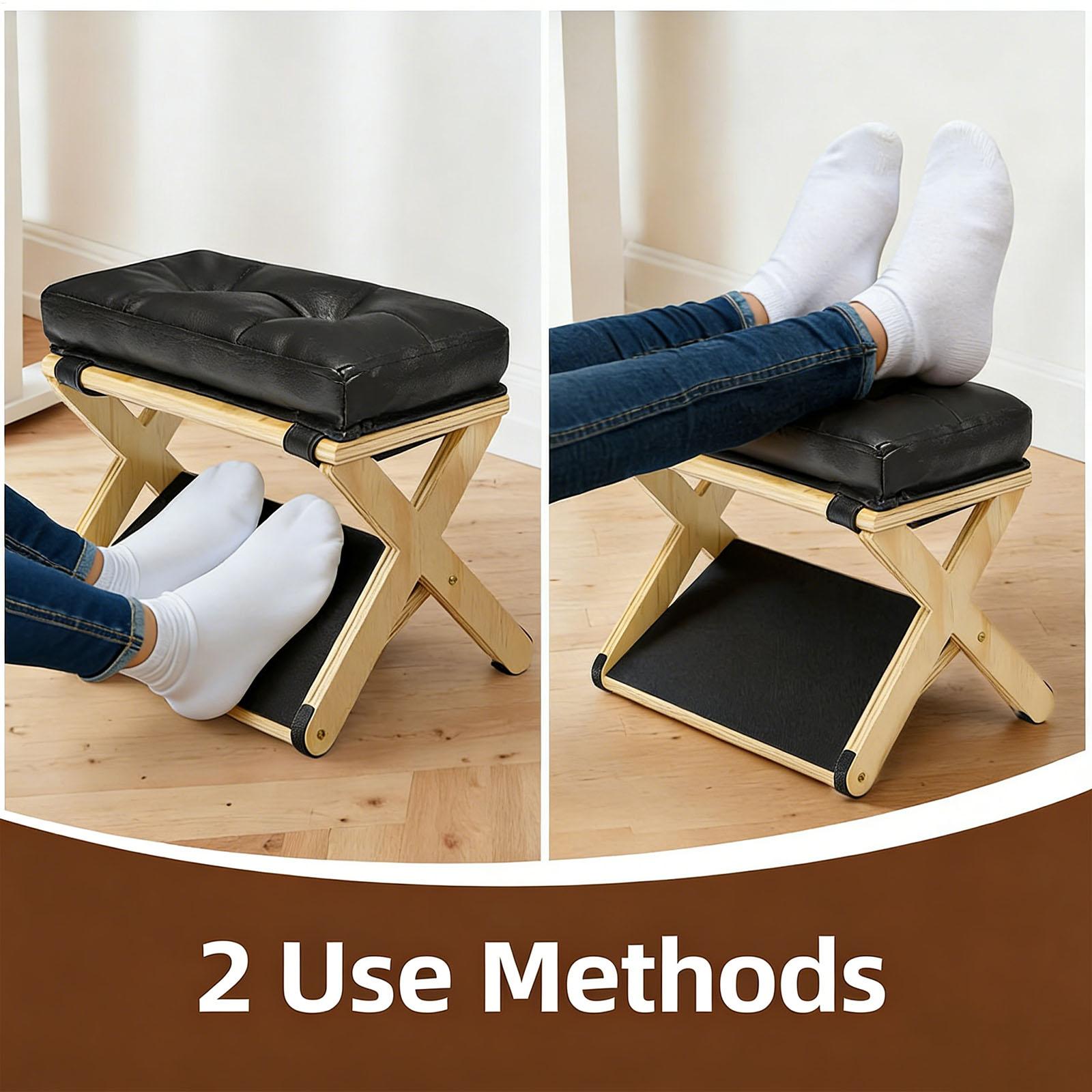 Voetsteun onder bureau Houten  - Footrest Under Desk recensie en prijs