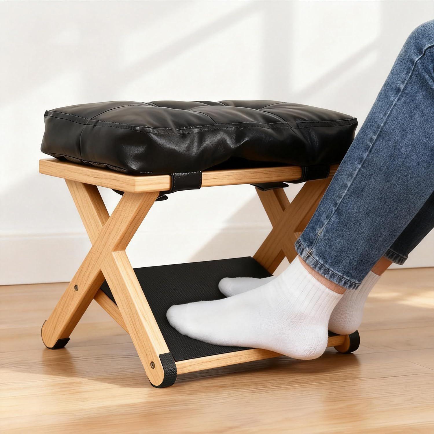 Voetsteun onder bureau Houten  - Footrest Under Desk recensie en prijs